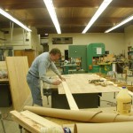 Measuring out the frame on the teardrop curve.